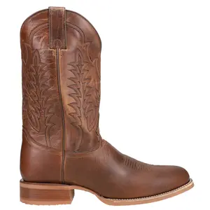 Justin Boots Mens Clanton Round Toe  Casual Boots Mid Calf - Brown