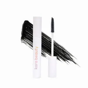 Kara Beauty Essentials Tubing Mascara - Dramatic Volume Lengthening Formula with Velvet Matte Black Veil - No Flaking Clumping Smudging - Lasts Up to 16 Hours