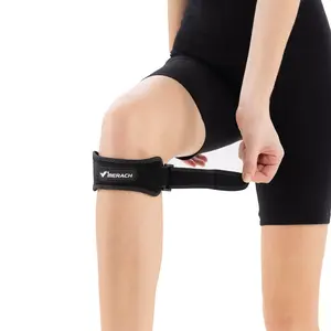 MERACH Patellar knee brace for knee pain, adjustable patellar tendon stabilization strap for jumper knee, tendinitis,  running, basketball,hiking, volleyball, tennis, squats