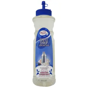 Master of Mixes Simple Syrup From Cane Sugar 12.7 oz | Cocktail Mixer & Sweetener