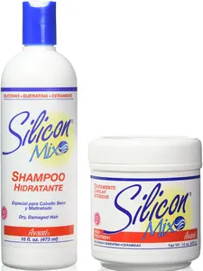 Silicon Mix Shampoo and Conditioner for Dry, Damaged Hair - Suitable for Dry Hair with Hydrating Formula
