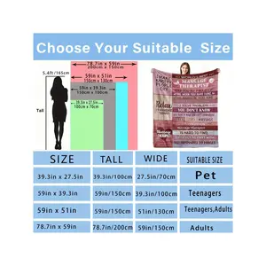 1pc Massage Therapist Blanket, Promotional Massage Therapy Day, Women'S And Birthday Blanket.