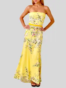 Birdsong Strapless Dress