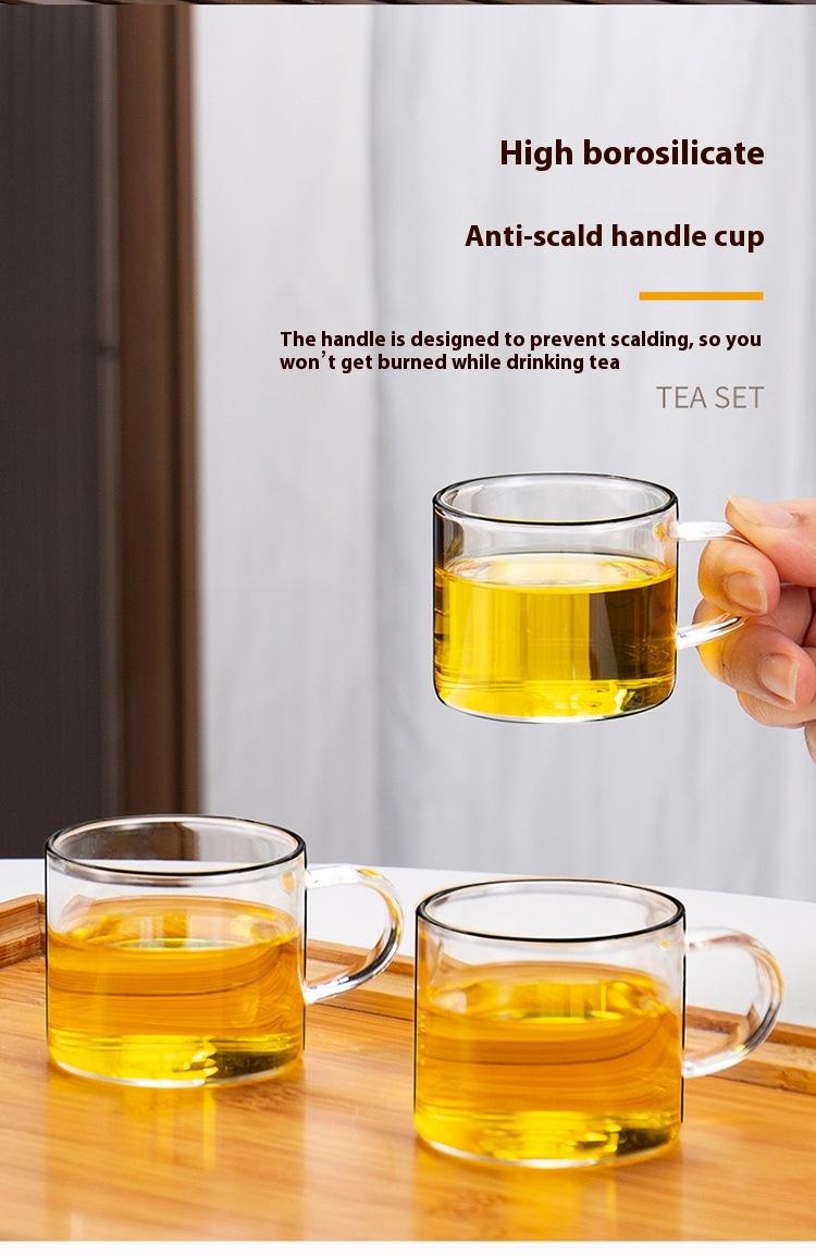 Semi-Automatic Teaware Suit Magnetic Suction Glass Tea Maker