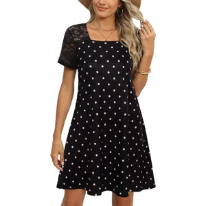 Lace Summer Casual Mini Dress