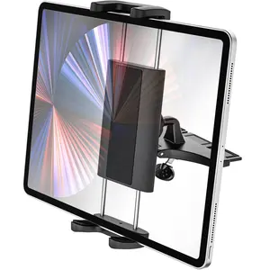 Car CD Slot Tablet Holder, 360° Rotatable Car Interior Navigation Phone Holder, Multifunctional Car Interior Accessories for 4-12.9 Inch Tablets