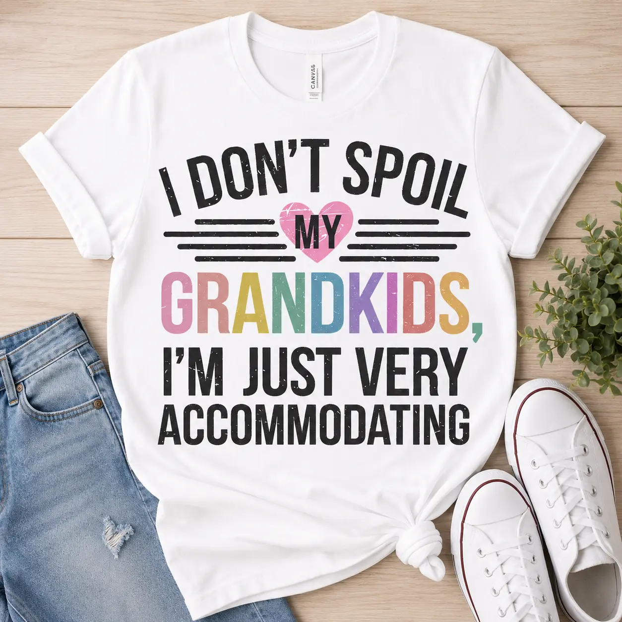 Grandkid Design - I Don't Spoil Grandkids - Grandkids Design - DTF Transfer - Direct to Film Transfer - THIS IS NOT A T-Shirt or Digital Product