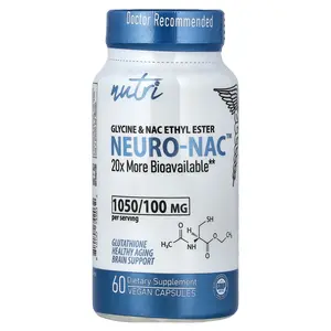 NEURO-NAC, Glycine & NAC Ethyl Ester, 60 Vegan Capsules