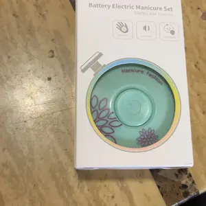 Electric Nail Care Tool, Nail Care Machine for Newborns, Teenagers & Adults, Wireless Nail & Foot Care Tool with Polishing Heads, Nail Trimmer