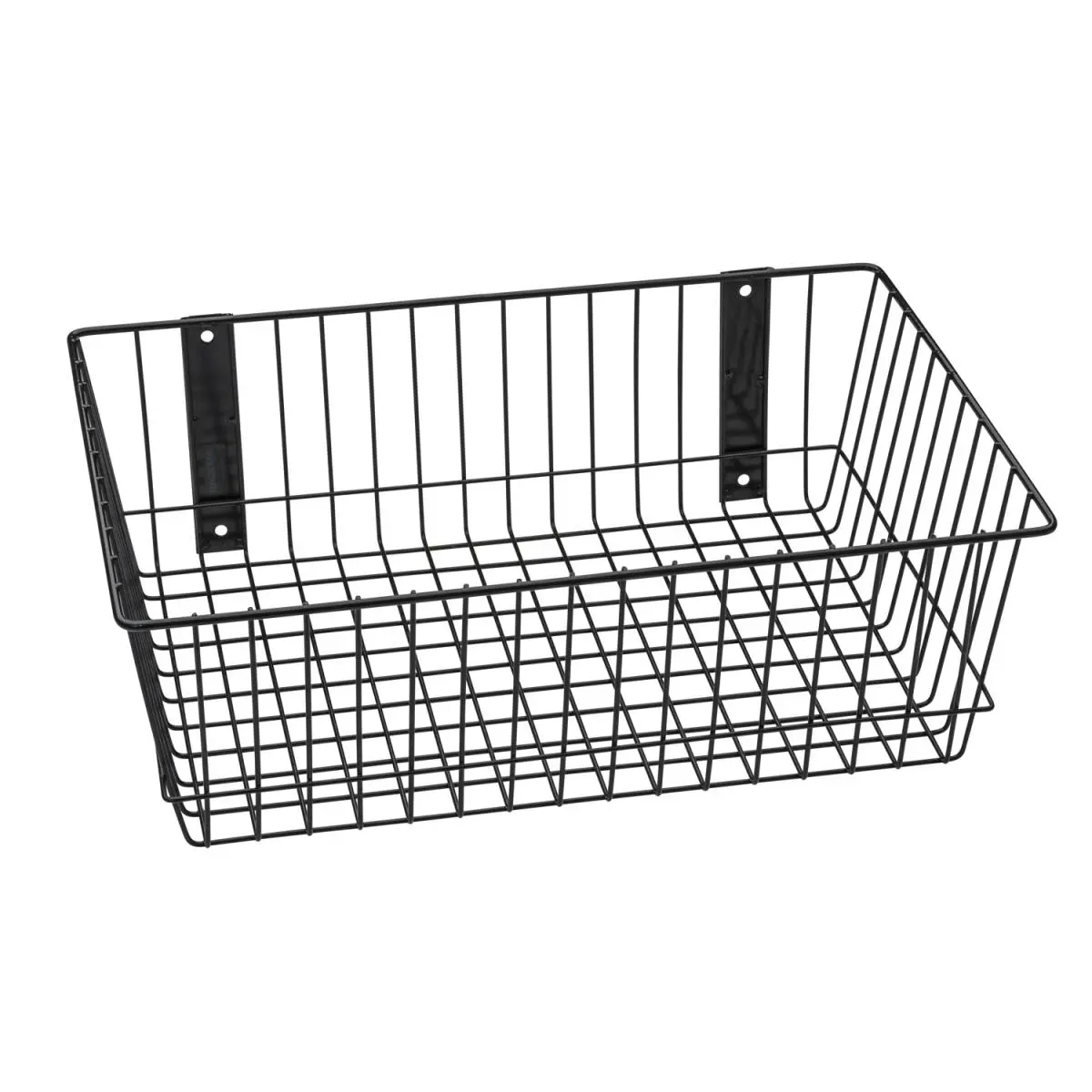 Universal Wire Basket, Black - 18 x 12 x 6 in.