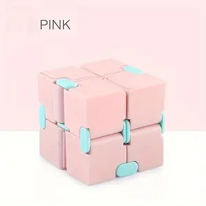 Macaron Color Series Multicolored Cube Stress Relief Toy Infinite Magic Cube