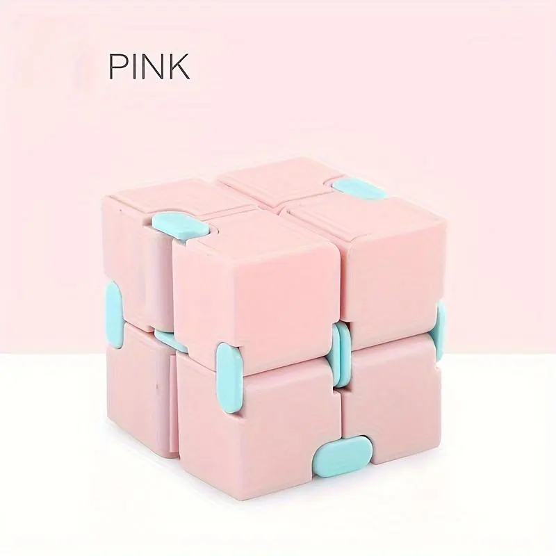 Macaron Color Series Multicolored Cube Stress Relief Toy Infinite Magic Cube