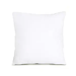 Square Decorative Pillow Inserts, Plush Cushion Fillers, Multiple Sizes 15.7x15.7 to 21.7x21.7 Inches, Ideal for Indoor and Outdoor Use