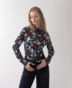 Felix Top - Orange Solstice Garden