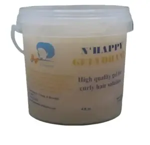 N'HAPPY&BEAUTIFUL Gelydratant 10 oz High Quality Hydrating & Moisture Gel with Aloe Vera & Hibiscus Powder for Radiant Shine & Voluminous Curls
