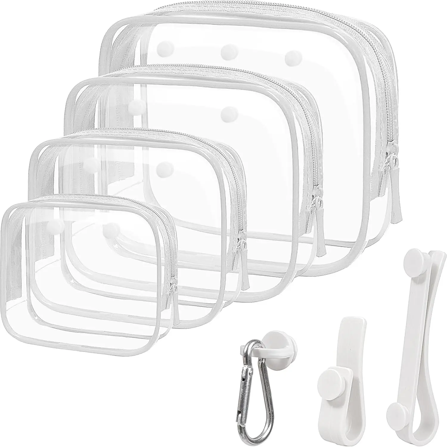 7Pcs White