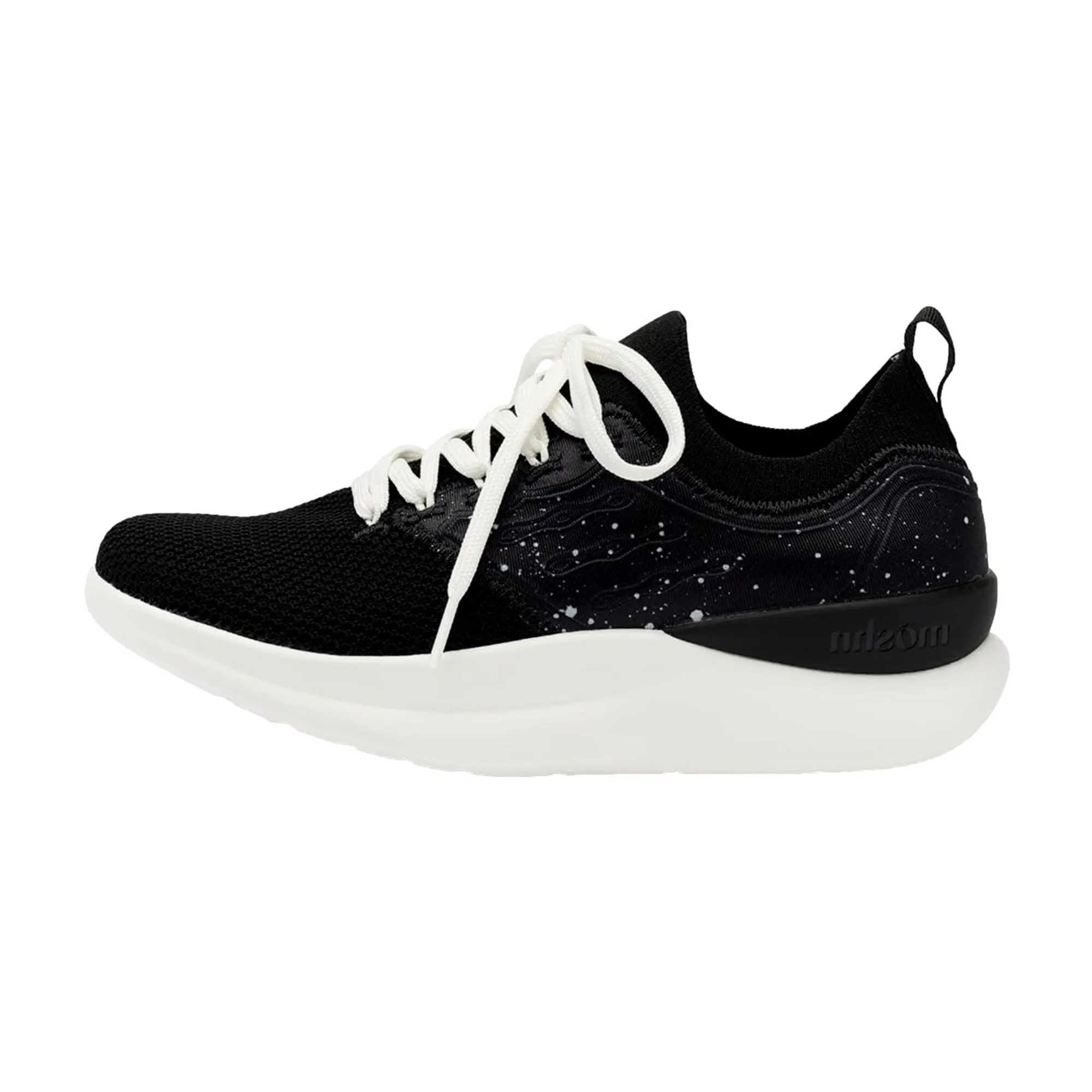 moshn by Klogs Footwear Pulse Black / White Splatter  2107-0713 Women's