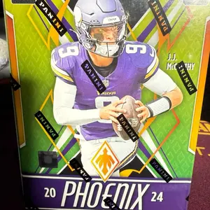 PANINI 2024 Phoenix Football Blaster Box - 4 Packs per Box with Lazer Parallels & Color Blasts - Collectible Sports Trading Cards