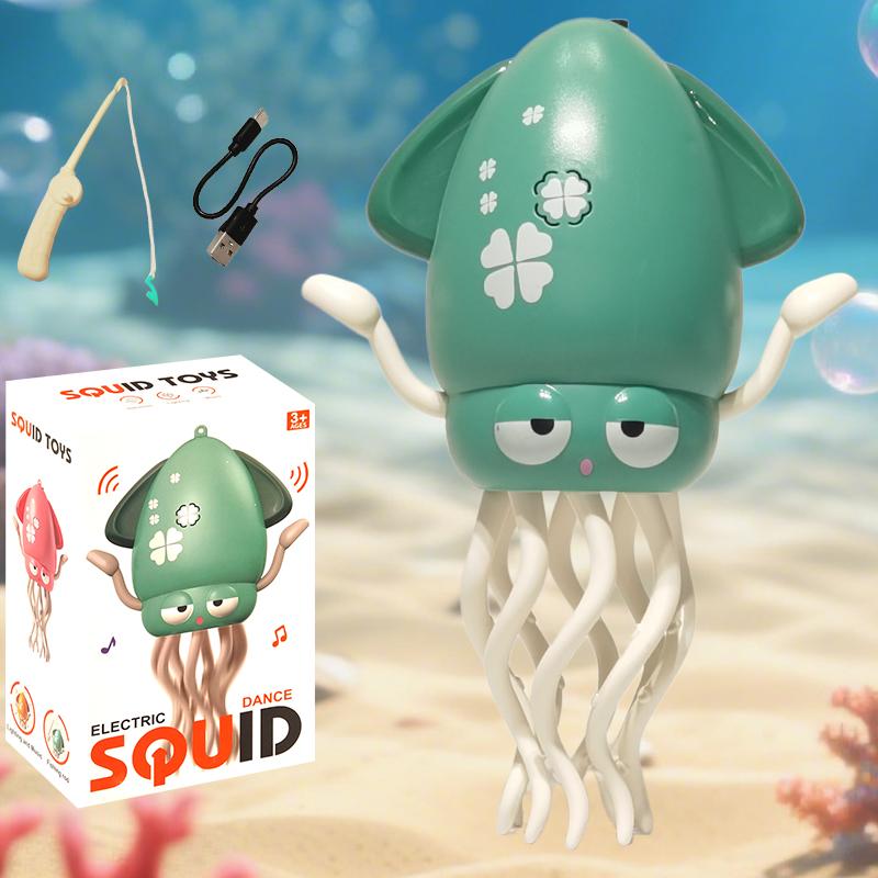 Dancing Octopus Toy for Kids – Light-Up Musical Crawling Toy with Fun Movements, Bright LED Lights, Sensory Development – Safe & Durable Gift for Toddlers, Boys & Girls Ages 3+ Interactive Baby