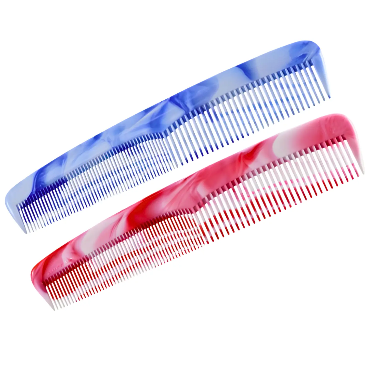 Parcelona French Small 5.25" Pocket Hair Comb for Women, Men for Daily Grooming