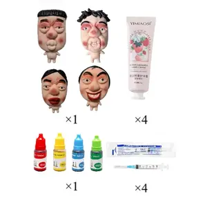 Silly Funny Face Popping Pimple Squishy Toy - Quick-Rebound Stress Relief & Personalized Design