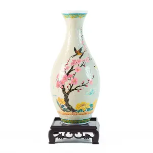 3D Puzzle Vase, Perfect Desk Decor DIY Home Decor Kit for Adults, Perfect Gift Birthdays Modern Oasis Diy Decorative Tool Home Decoration