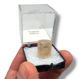 Pakistan Topaz - Champagne Hued Crystals in Elegant Perky Boxes