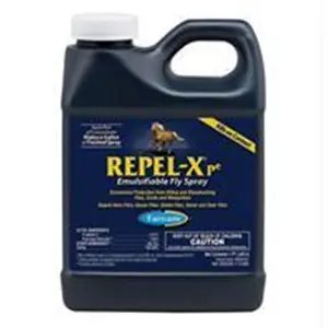 212 MAIN Farnam Companies Inc Repel-x Pe Emulsifiable Fly Spray Concentrate, 1 pt, 100502321 - Fly Control, Kills on Contact