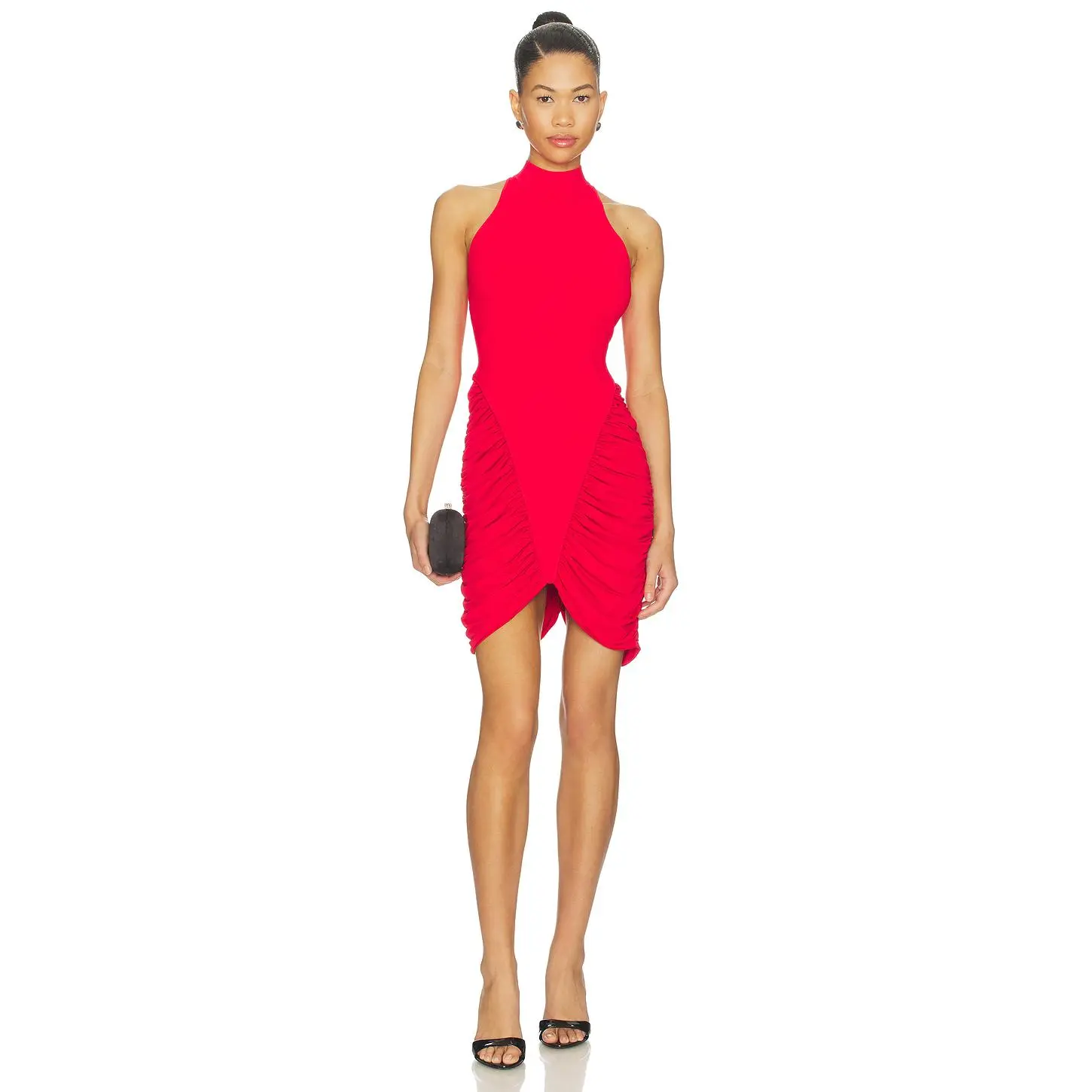 ET OCHS Atticus Dress in Tomato