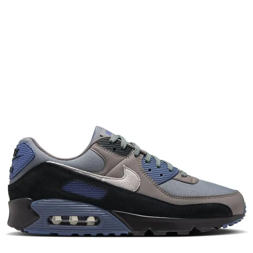 Nike Air Max 90 Smoke Grey Diffused Blue IB6392-001 Men's Fashion Sneaker New