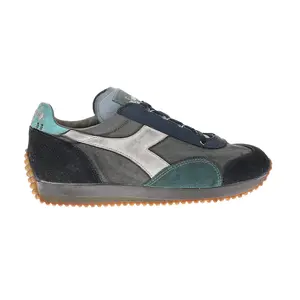 diadora Mens Equipe Dirty Sw Evo Lace Up Sneakers Shoes Casual - Blue