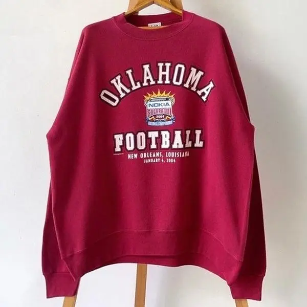 00s Oklahoma University Sweatshirt - Hoodie