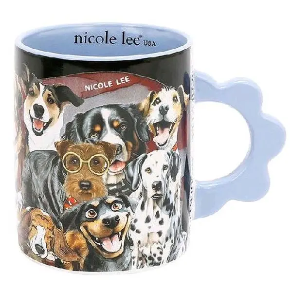 PETAL CERAMIC MUG BEST SMILE