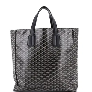 Pre-owned Goyard Canvas Coated Tote Bags REBAG Voltaire III Tote Coated Canvas by Rebag