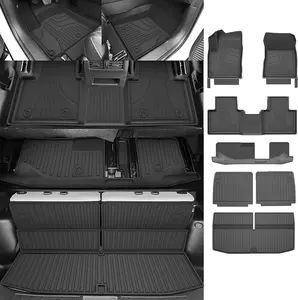 Custom Fit Floor Mats & Cargo Liner for 2022-2025 Mitsubishi Outlander | All-Weather TPE Protection | Waterproof & Easy Clean |  Not for PHEV/Sport