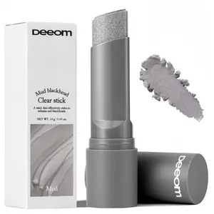 Deeom Volcanic Mud Blackhead Cleansing Stick -Convenient Twist-Up Format for Deep PoreCleansing, Blackhead Removal, Oil Control, andSkin Repair Mud Blackhead Clear Stick