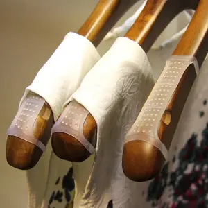 10pcs non-slip coat hanger covers, silicone non-slip covers, suitable for wardrobe, wardrobe, bedroom, home, dormitory and home storage organization bedroom accessories.