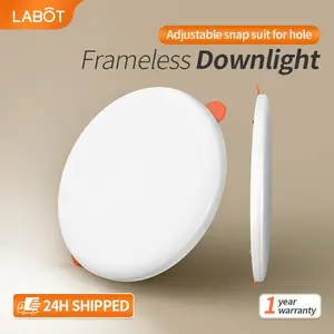 LED Recessed Downlight Insert Free Large Hole Sizes 6-20 Cm, Ideal Lighting Solution for Various Spaces, Durable & Efficient Design