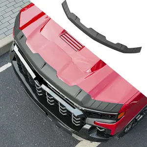 Hood Protector Compatible with 2019-2025 Chevy Silverado 1500 Hood Shield TPE Front Shield Deflector Replacement for 2019 2020 2021 2022 2023 2024 2025 Chevy Silverado 1500 Accessories
