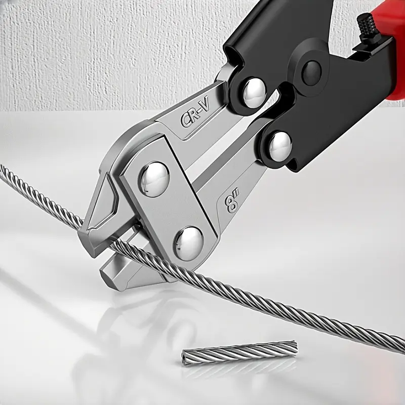 1 multipurpose wire cutter, large pliers, heavy-duty needle-nose pliers, 8-inch labor-saving wire cutter, chain cutter, Ratcheting cable cutter, a versatile tool suitable for dismantling fences and construction site use Hand Tools