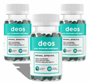 Full Body Odor Control Oral Supplement | DEOS Internal Whole-Body Deodorant | Multi-Pack