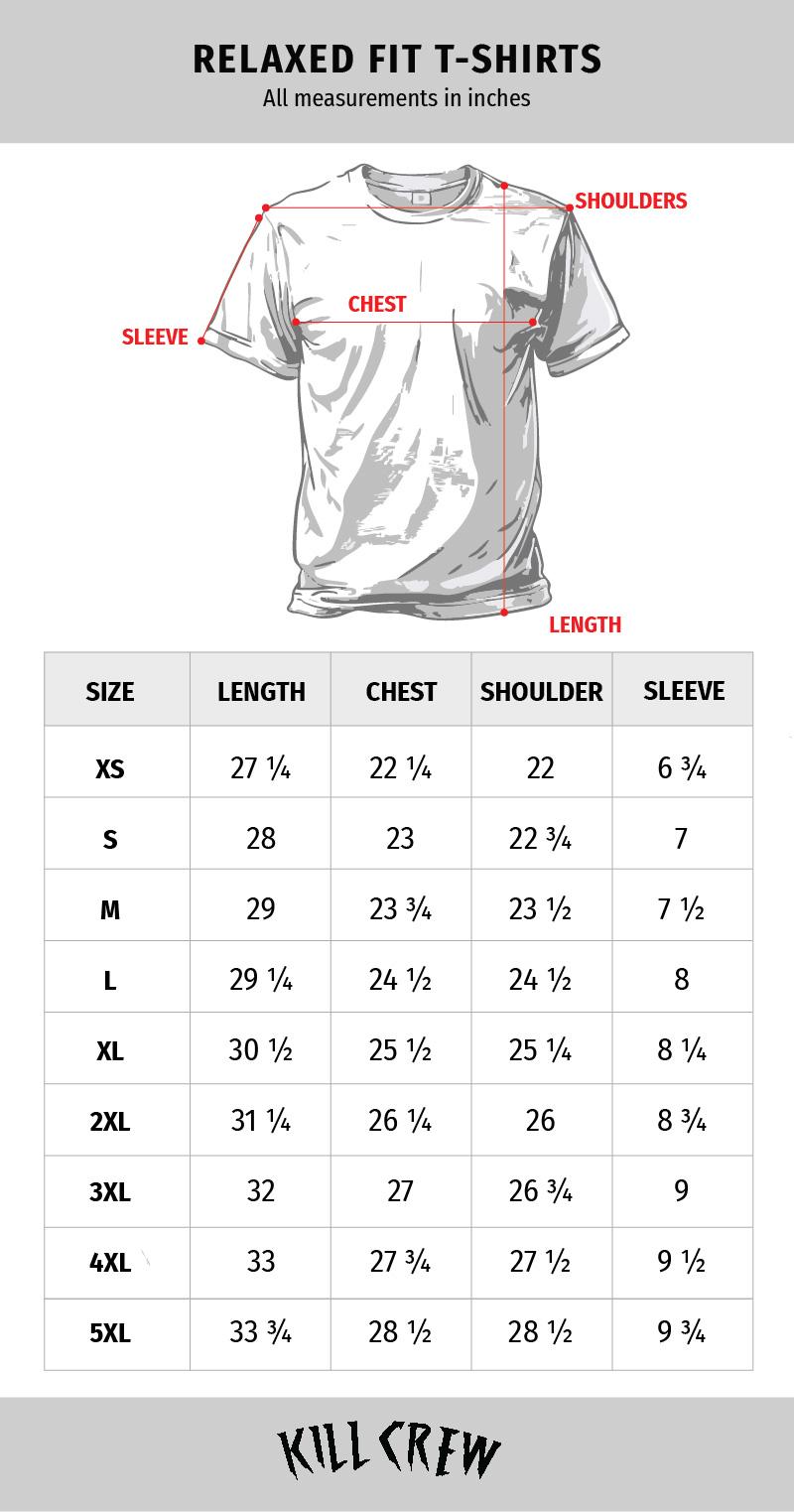 Kill Crew Graphic T-Shirt Cotton Fabric Sleeve Top Soft Streetwear - Slogan - Premium Fabric - Comfort