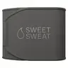 Sweet Sweat Ab Trainer for Women and Men - Sweat Band Waist Trainer Belt for High Intensity Training and Gym Workouts, 5 Adjustable Sizes