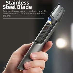 Men's body hair trimmer, groin hair trimmer, men's rechargeable pubic hair trimmer, men's body shaving device, men's body hair organizer, back shaving device, men's back hair trimmer, men's bikini trimmer, gift for men, Valentine's Day gift