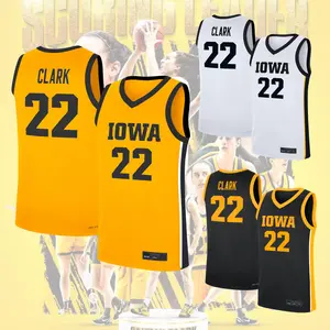 [CUSTOM NAME] Men/Women Iowa Hawkeyes 2026 Limited Basketball V-neck Mesh Replica Jersey Shirt