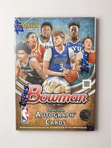 2025/2026 Topps Bowman Basketball Blaster Box (60 cards Total)