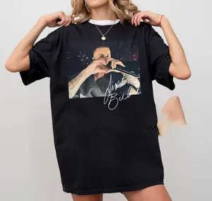 Bieber Heart Sign Vintage Shirt, Retro Music T-Shirt, Tour 2026 Tee Unisex