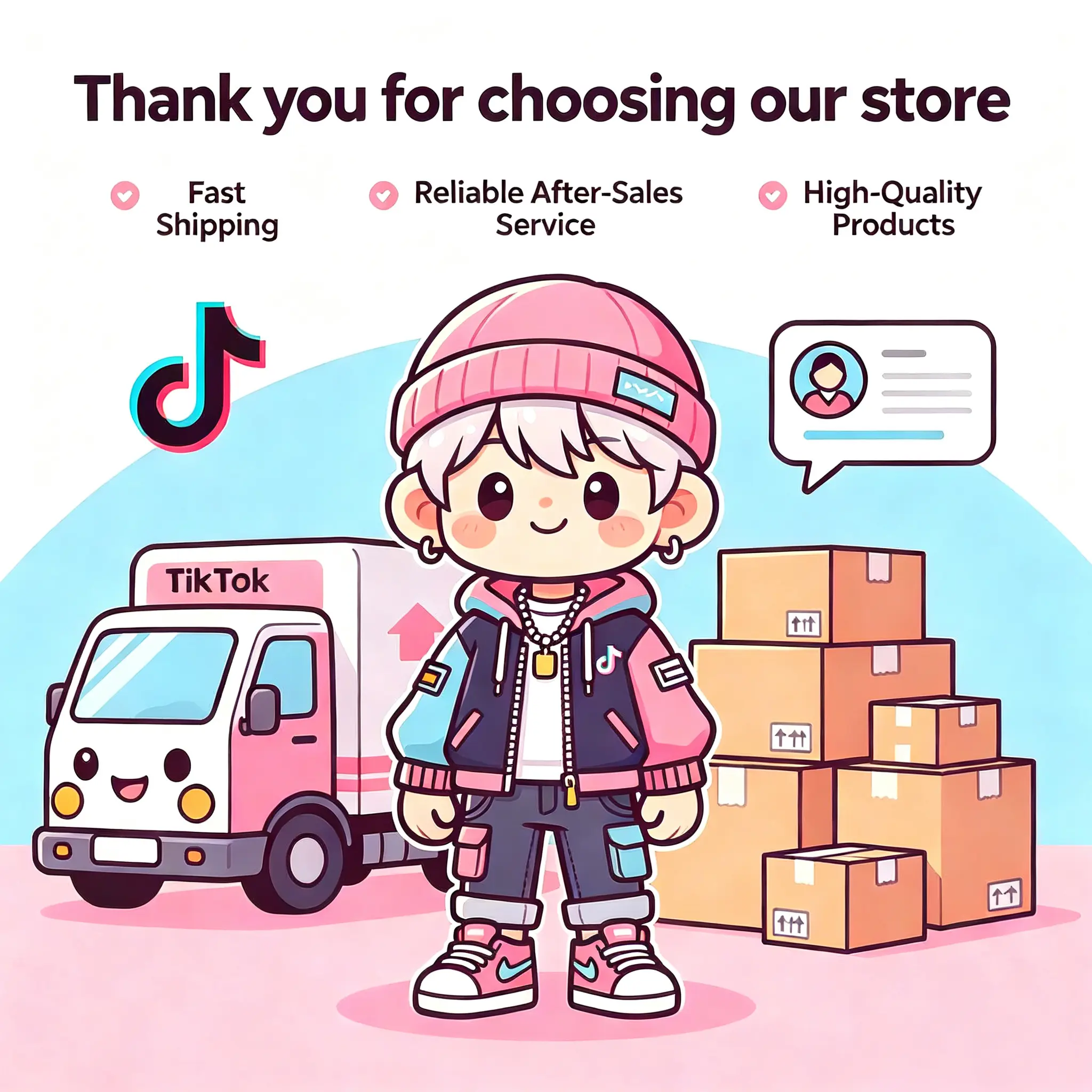 Thank you for choosing our store. We will provide youwith fast shipping, reliable after-sales service, and high-quality products.