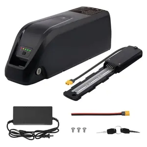 Meaycoty 36V 15AH Ebike Battery Lithium with 2A Fast Charger BMS 5pin Lock USB Interface for Electric Scooter Motorcycle Bike