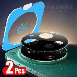 KAYKWONG'S 2pcs For Xiaomi 17 Ultra/15 Ultra Lens Protector, 9h Hardness, Anti-Scratch, Full Coverage, High Transparency, Easy Installation
